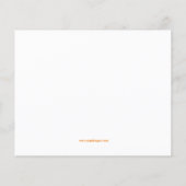 Einladung zur Budgetaktionspartei (Rückseite)