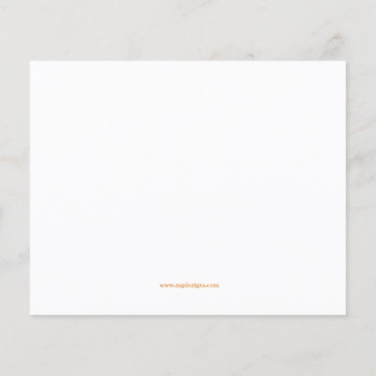 Einladung zur Budgetaktionspartei (Rückseite)