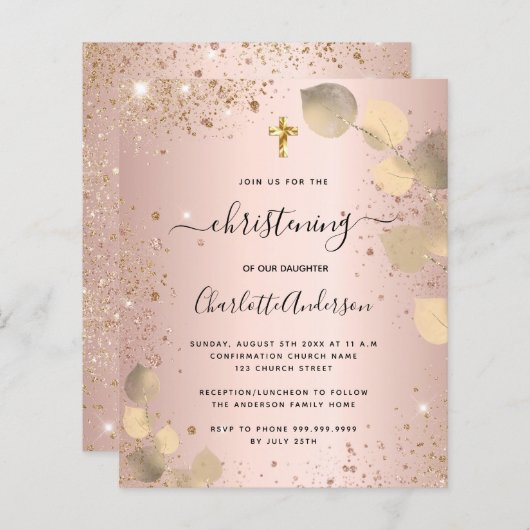 Einladung zur Budgethilfe (Vorne/Hinten)