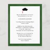 Einladung zur Budgethilfe für Crawfish-Boil-Gradua Flyer (Hinten)