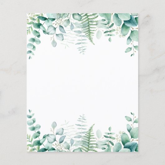 Einladung zur Budgethilfe für Taufe (Rückseite)