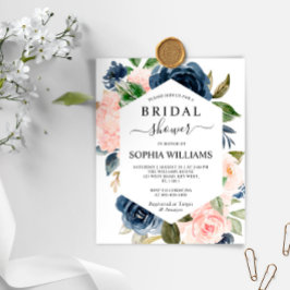 Einladung zur Budgetnavy & Pink Frame Bridal Dusch