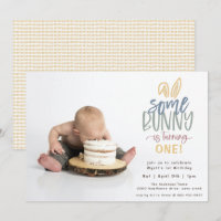 Einladung zur Bunny Birthday Party Foto