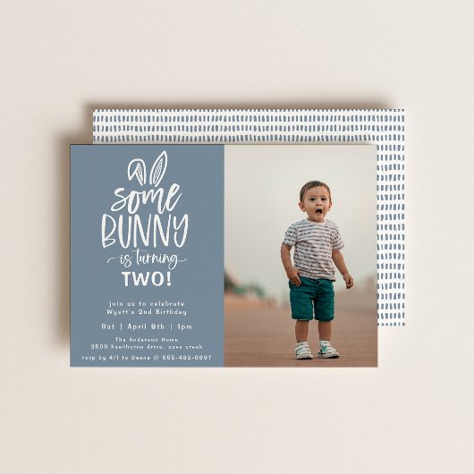 Einladung zur Bunny Birthday Party Foto