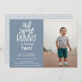 Einladung zur Bunny Birthday Party Foto