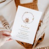 Einladung zur Bunny Easter Baby Dusche