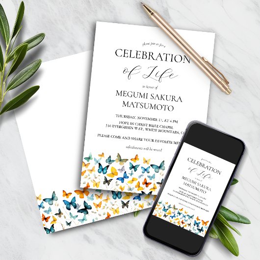 Einladung zur Butterfly-Gedenkveranstaltung - Eleg