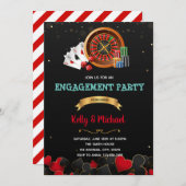 Einladung zur Casino-Partnerin (Vorne/Hinten)