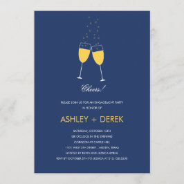 Einladung zur "Champagne Toast Engagement Party"