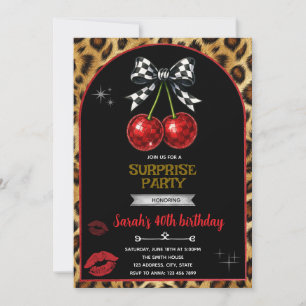 Einladung zur Cherry Leopard-Party