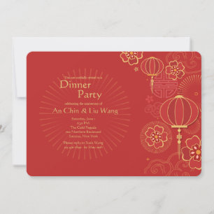 Einladung zur China Hintergrund-Jubiläumsparty