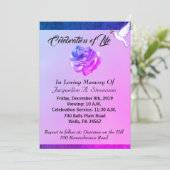 Einladung zur Christlichen Gedenkstätte für modern (Stehend Vorderseite)