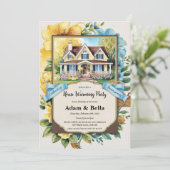 Einladung zur christlichen Haushaltserwärmung (Stehend Vorderseite)