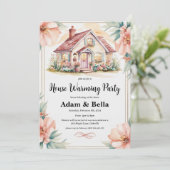 Einladung zur christlichen Haushaltserwärmung (Stehend Vorderseite)