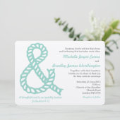 Einladung zur Christlichen Hochzeit (Stehend Vorderseite)
