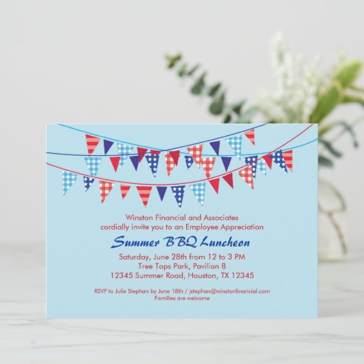 Einladung zur Corporate Summer GRILLEN (Stehend Vorderseite)