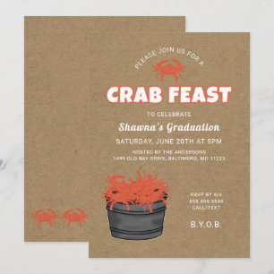Einladung zur Crab Fest Graduation Party
