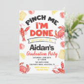 Einladung zur Crawfish Graduation | ABSCHLUSS (Stehend Vorderseite)