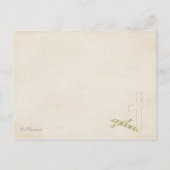 Einladung zur Cream Christening (Rückseite)