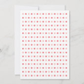 Einladung zur Doppel-Trouble Twin Boy/Girl Baby Du (Rückseite)