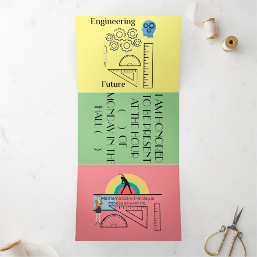 Einladung zur Doppelschrift ( ENGINEERING ) (Innenseite)