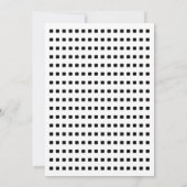 Einladung zur Doppeltrouble Twin Baby Dusche (Rückseite)