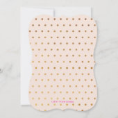 Einladung zur Dusche "Blue Bridal" (Rückseite)