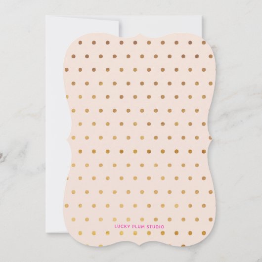 Einladung zur Dusche "Blue Bridal" (Rückseite)