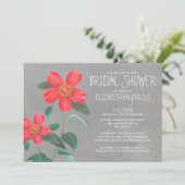 Einladung zur Dusche in Camellia (Stehend Vorderseite)