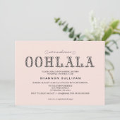 Einladung zur Dusche La Bridal (Stehend Vorderseite)