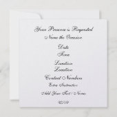 Einladung zur Dusche/Niedliche Katze und Hunde (Rückseite)