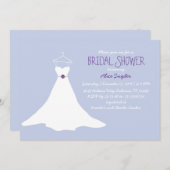 Einladung zur Dusche von Gown Bridal (Lavender&Lil (Vorne/Hinten)