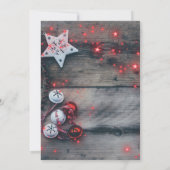 Einladung zur Eat Drink be Merry Holiday Party (Rückseite)