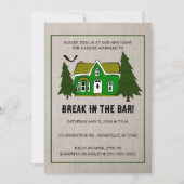 Einladung zur Editable House Erwärmung (Vorderseite)