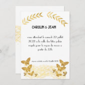 Einladung zur Ehe (Vorne/Hinten)