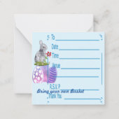 Einladung zur Eijagd (Rückseite)