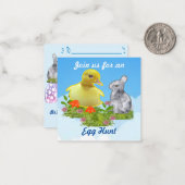 Einladung zur Eijagd (Vorderseite/Rückseite Beispiel)