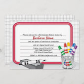 Einladung zur Einberufung der Dry-Erase-Pension (Vorne/Hinten)