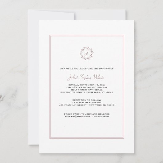 Einladung zur Einberufung eines Monogrammes (Vorderseite)