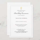 Einladung zur einfachen Kreuzfahrt (Vorne/Hinten)