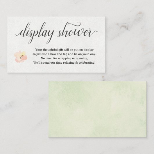 Einladung zur Einfügung einer Bläserdusche in Aqua (Vorne/Hinten)