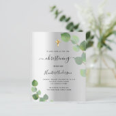 Einladung zur Einführung eines Silbereukalyptus (Stehend Vorderseite)