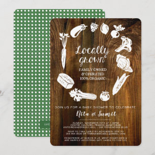 Einladung zur einheimischen Baby-Dusche