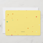 Einladung zur EINHEITLICHEN Geburtstagspartei Foto (Rückseite)