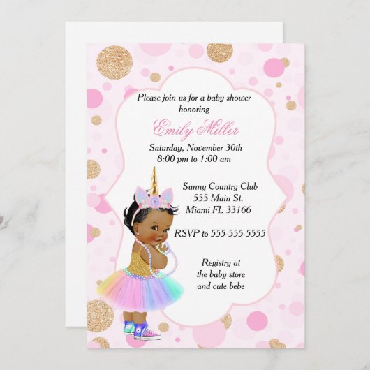 Einladung zur Einhornmassage Vintag 3 (Vorne/Hinten)