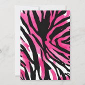 Einladung zur Einladung der 80er-Party-Karte (Rückseite)