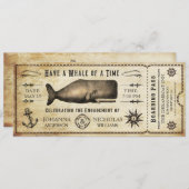 Einladung zur Einladung der Nautic Whale Engagemen (Vorne/Hinten)