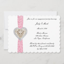 Einladung zur Einladung der Pink Lace-Gruppe