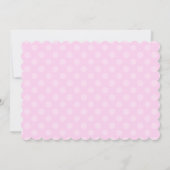 Einladung zur Einladung des Zweig-Babyduschers (Rückseite)