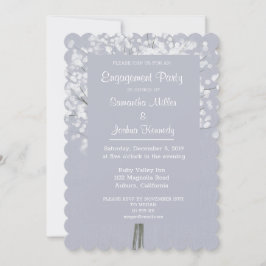 Einladung zur Einladung einer einfachen floralen B